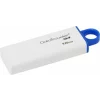 MEMORIE USB 3.0 KINGSTON 16 GB, cu capac, carcasa plastic, alb / albastru, &quot;DTIG4/16GB&quot;