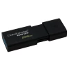 MEMORIE USB 3.0 KINGSTON 256 GB, cu capac, carcasa plastic, negru, &quot;DT100G3/256GB&quot;