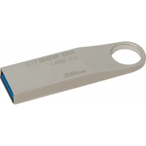 MEMORIE USB 3.0 KINGSTON 32 GB, clasica, carcasa metalic, argintiu, &quot;DTSE9G2/32GB&quot;