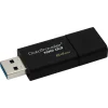 MEMORIE USB 3.0 KINGSTON 64 GB, cu capac, carcasa plastic, negru, DT100G3/64GB