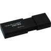 MEMORIE USB 3.0 KINGSTON 64 GB, cu capac, carcasa plastic, negru, DT100G3/64GB