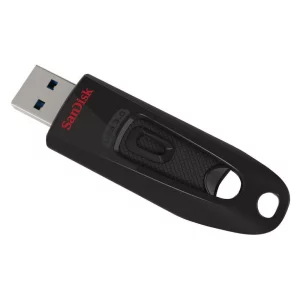 Memorie USB 3.0 SANDISK 16 GB, retractabila, carcasa plastic, negru
