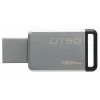 MEMORIE USB 3.1 KINGSTON 128 GB, profil mic, carcasa metalic, argintiu, &quot;DT50/128GB&quot;
