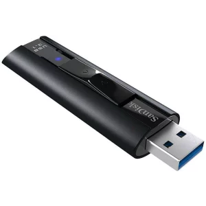 MEMORIE USB 3.1 SANDISK 256 GB, retractabila, carcasa aluminiu, negru, &quot;SDCZ880-256G-G46&quot;