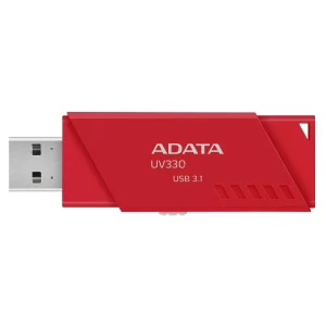MEMORIE USB 3.2 ADATA 16 GB, retractabila, carcasa plastic, rosu, AUV330-16G-RRD