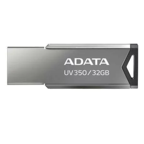 MEMORIE USB 3.2 ADATA 32 GB, clasica, carcasa metalica, argintiu, AUV350-32G-RBK
