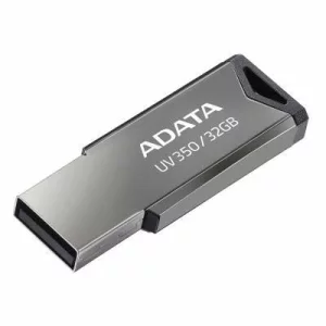 MEMORIE USB 3.2 ADATA 32 GB, clasica, carcasa metalica, argintiu, AUV350-32G-RBK
