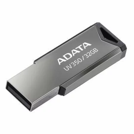 MEMORIE USB 3.2 ADATA 32 GB, clasica, carcasa metalica, argintiu, AUV350-32G-RBK