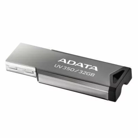 MEMORIE USB 3.2 ADATA 32 GB, clasica, carcasa metalica, argintiu, AUV350-32G-RBK