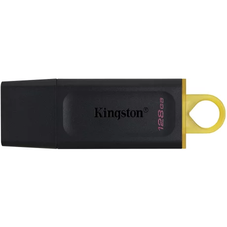 Memorie USB 3.2 KINGSTON 128 GB, cu capac, carcasa plastic, negru, DTX/128GB