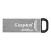 MEMORIE USB 3.2 KINGSTON 256 GB, clasica, carcasa metalic, argintiu, DTKN/256GB