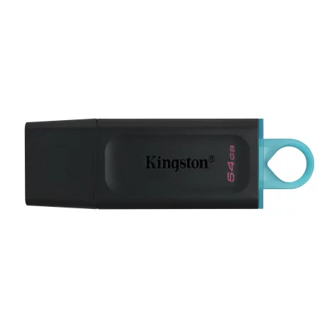 MEMORIE USB 3.2 KINGSTON 64 GB, cu capac, carcasa plastic, negru, DTX/64GB