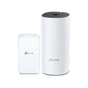 MESH TP-LINK, wireless, router AC1200, pt interior, 1200 Mbps, port LAN, WAN, 2.4 GHz | 5 GHz, antena interna x 2, standard 802.11ac, &quot;Deco M3(2-pack)&quot; (include timbru verde 1.5 lei)