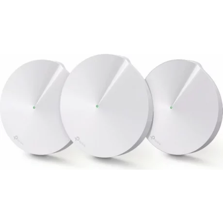 MESH TP-LINK, wireless, router AC1300, pt interior, 1300 Mbps, port LAN, WAN, 2.4 GHz | 5 GHz, antena interna x 4, standard 802.11ac, &quot;Deco M5(3-pack)&quot; (include timbru verde 1.5 lei)