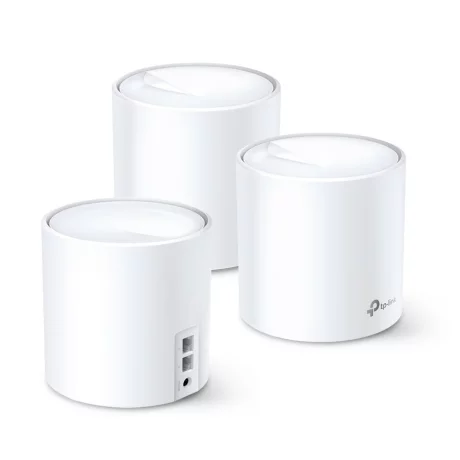 MESH TP-LINK, wireless, router AC3000, pt interior, 3000 Mbps, port LAN, WAN, 2.4 GHz | 5 GHz, antena interna x 4, standard 802.11ax, &quot;Deco X60(3-pack).&quot; (include timbru verde 1.5 lei)