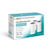 MESH TP-LINK, sistem hibrid, AC1200 + HomePlug AV1000, pt interior, 1200 Mbps, port LAN, WAN, 2.4 GHz | 5 GHz, antena interna x 2, standard 802.11ac, &quot;Deco P9(3-pack)&quot; (include timbru verde 1.5 lei)