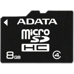 MicroSD ADATA SDHC  8GB  (Clasa 4), &quot;AUSDH8GCL4-R&quot;
