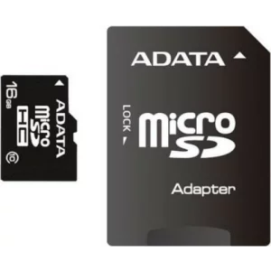 CARD MicroSD ADATA, 16 GB, MicroSDHC, clasa 10, standard UHS-I U1, &quot;AUSDH16GUICL10-RA1&quot;