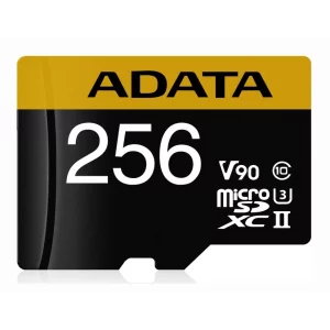 CARD MicroSD ADATA, 256 GB, MicroSDXC, clasa 10, standard UHS-II U3, &quot;AUSDX256GUII3CL10-CA1&quot;