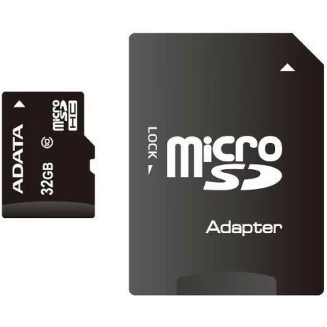 CARD MicroSD ADATA, 32 GB, MicroSDHC, clasa 10, standard UHS-I U1, AUSDH32GUICL10-RA1