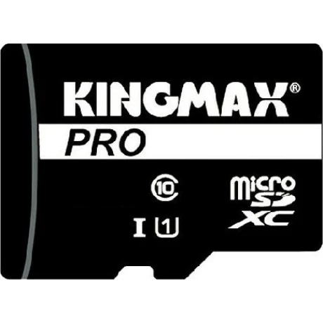 CARD MicroSD KINGMAX, 16 GB, MicroSDHC, clasa 10, standard UHS-I U1, &quot;KM-PS04-16GB-PRO&quot;