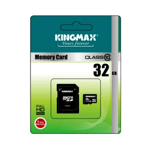 CARD MicroSD KINGMAX, 32 GB, MicroSDHC, clasa 10, standard UHS-I U1, &quot;KM-PS04-32GB&quot;