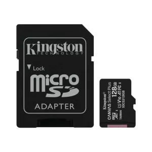 CARD MicroSD KINGSTON, 128 GB, microSDXC, clasa 10, SDCS2/128GB