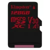 CARD MicroSD KINGSTON, 128 GB, MicroSDXC, clasa 10, standard UHS-I U3, &quot;SDCR/128GBSP&quot;