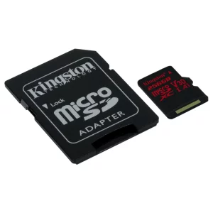 CARD MicroSD KINGSTON, 256 GB, MicroSDXC, clasa 10, standard UHS-I U3, &quot;SDCR/256GB&quot;