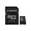 CARD MicroSD KINGSTON, 64 GB, MicroSDXC, clasa 10, standard UHS-I U1, &quot;SDCS/64GB&quot;