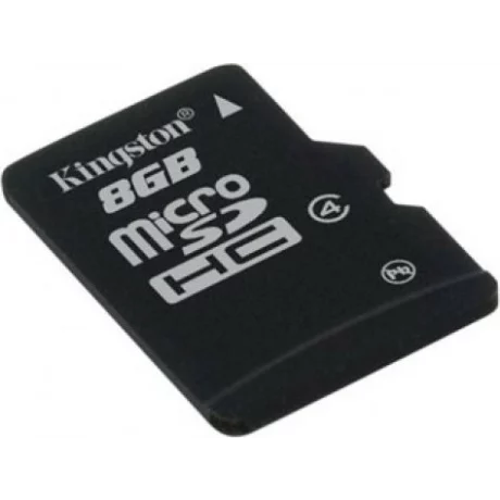 CARD MicroSD KINGSTON, 8 GB, MicroSDHC, clasa 4, standard nu e cazul, &quot;SDC4/8GBSP&quot;
