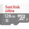 CARD MicroSD SANDISK, 128 GB, microSDXC, clasa 10, standard UHS-I U1, &quot;SDSQUNS-128G-GN6MN&quot;