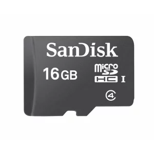 CARD MicroSD SANDISK, 16 GB, microSDHC, clasa 4, &quot;SDSDQM-016G-B35&quot;