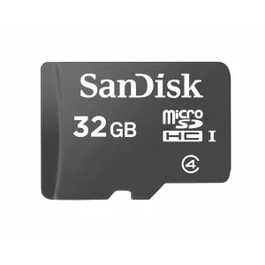 Card MicroSD SANDISK, 32 GB, microSDHC, clasa 4, &quot;SDSDQM-032G-B35&quot;