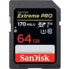 CARD MicroSD SANDISK, 64 GB, MicroSDXC, clasa 10, standard UHS-I U3, SDSDXXY-064G-GN4IN