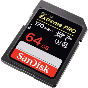 CARD MicroSD SANDISK, 64 GB, MicroSDXC, clasa 10, standard UHS-I U3, SDSDXXY-064G-GN4IN