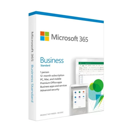 LICENTA retail MICROSOFT, tip Office 365 Business Premium pt PC si Mac, 64/32 biti, engleza, 1 utilizator, valabilitate 1 an, utilizare Business, &quot;KLQ-00461&quot;