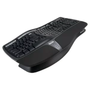 TASTATURI MICROSOFT, &quot;Natural Ergonomic&quot;, cu fir, 125 taste format standard (104-108 taste), USB, negru, &quot;B2M-00022&quot;  (include TV 0.75 lei)