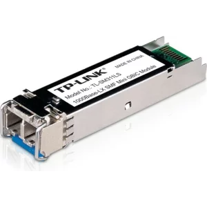 MODUL SFP TP-LINK MiniGBIC, Single-mode, conector LC, pana la 10km distanta &quot;TL-SM311LS&quot;