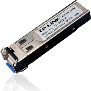 MODUL SFP TP-LINK Single-mode, conector LC, 1000Base-BX WDM Bi-Directional, TX:1550nm/RX:1310nm, pana la 10km &quot;TL-SM321A&quot;