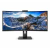 MONITOR PHILIPS 34&quot;, multimedia, VA, UWQHD (3440 x 1440), Wide, curbat, 500 cd/mp, 4 ms, HDMI, DisplayPort, &quot;346P1CRH/00&quot; (include TV 5 lei)