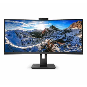 MONITOR PHILIPS 34&quot;, multimedia, VA, UWQHD (3440 x 1440), Wide, curbat, 500 cd/mp, 4 ms, HDMI, DisplayPort, &quot;346P1CRH/00&quot; (include TV 5 lei)