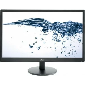 MONITOR AOC 23.6&quot;, home, office, TN, Full HD (1920 x 1080), Wide, 250 cd/mp, 5 ms, VGA, DVI, &quot;E2470SWDA&quot; (include TV 5 lei)