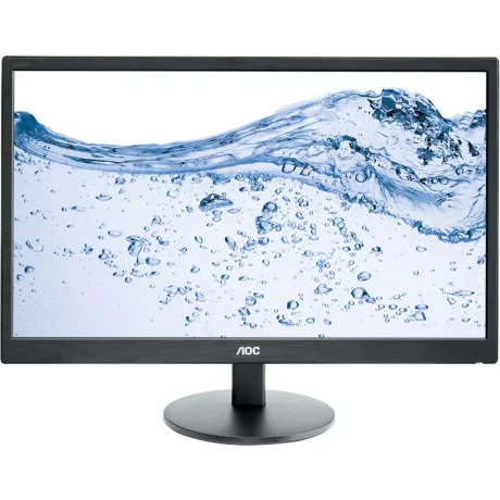 MONITOR AOC 23.6&quot;, home, office, TN, Full HD (1920 x 1080), Wide, 250 cd/mp, 5 ms, VGA, HDMI x 2, &quot;E2470SWHE&quot; (include TV 5 lei)