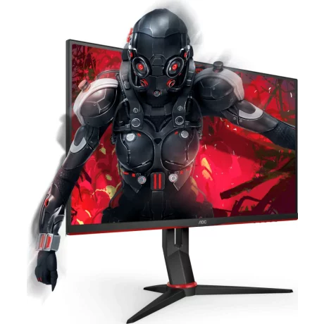 MONITOR AOC 23.8&quot; gaming, IPS, Full HD (1920 x 1080), Wide, 250 cd/mp, 1 ms, HDMI x 2, DVI, DisplayPort, &quot;24G2U/BK&quot; (include TV 5 lei)