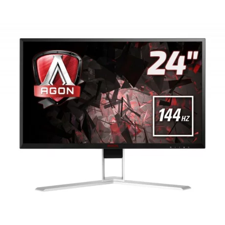 MONITOR AOC 23.8&quot; gaming, TN, WQHD (2560 x 1440), Wide, 350 cd/mp, 1 ms, VGA, DVI, HDMI x 2, DisplayPort, &quot;AG241QX&quot; (include TV 5 lei)