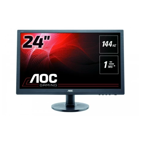 MONITOR AOC 24&quot; gaming, TN, Full HD (1920 x 1080), Wide, 350 cd/mp, 1 ms, VGA, DVI, HDMI, DisplayPort, &quot;G2460FQ&quot; (include TV 5 lei)