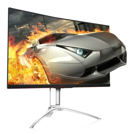 MONITOR AOC 27&quot; gaming, MVA, Full HD (1920 x 1080), Wide, curbat, 250 cd/mp, 1 ms, VGA, HDMI x 2, DisplayPort, &quot;AG272FCX6&quot; (include TV 5 lei)