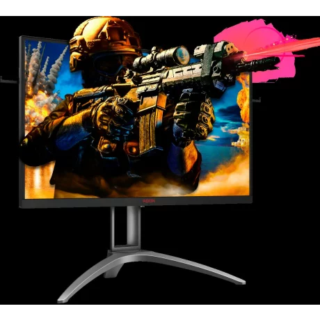 MONITOR AOC 27&quot; gaming, TN, WQHD (2560 x 1440), Wide, 400 cd/mp, 0.5 ms, HDMI x 2, DisplayPort x 2, &quot;AG273QZ&quot; (include TV 5 lei)