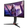 MONITOR AOC 27&quot;, gaming, VA, Full HD, 1920 x 1080, 165 Hz, Wide, curbat, 250 cd/mp, 4 ms, boxe integrate, 4 x USB 3.2, VGA, HDMI x 2, DisplayPort, &quot;C27G2U/BK &quot; (include TV 5 lei)